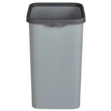 Контейнер для мусора  Paloma  12л с фиксатором (серый)