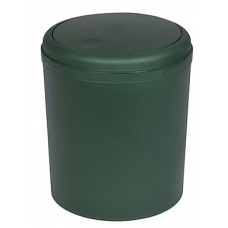 Ведро 5 л пласт.т.зеленое арт.08348