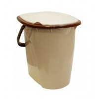 М 2460 ведро-туалет 24л Беж.мрамор