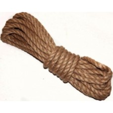 Канат джутовый d 6 мм. L 10 м