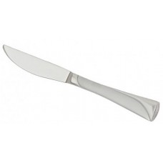 Б58015-П1 Нож столовый  из нерж.стали Б58 с декор.абразивной отделкой на подвеске (1шт)