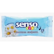 Senso Baby Салфетки влажные для детей. 15 шт