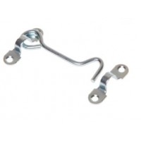 Крючок ветровой 100 мм. белый цинк STARFIX SMP-04863-1