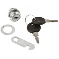 Замок для распашной двери механ.103-20. черн. AKS