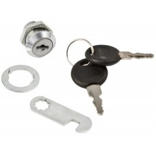 Замок для распашной двери механ.103-20. черн. AKS