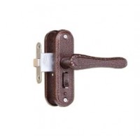 Защелка врезн.ЗЩ1Д-5-07-09/1.2-1 правая антик медь