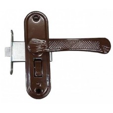 Защелка врезная коричн. ЗЩ1Д-5-07-10/1.2 левая